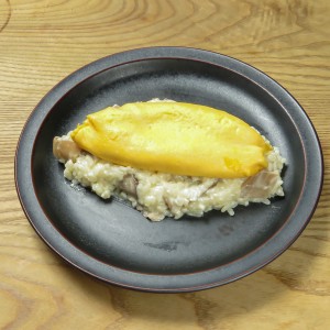 ポルチーニ香るキノコリゾット オムレツ仕立て28