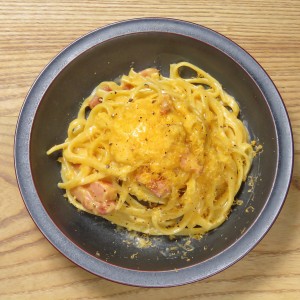 パンチェッタと熟成ミモレットの濃厚カルボナーラ〜温玉添え〜12