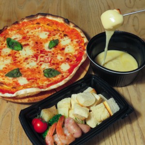 クリスマスピザチーズフォンデュパック⑥