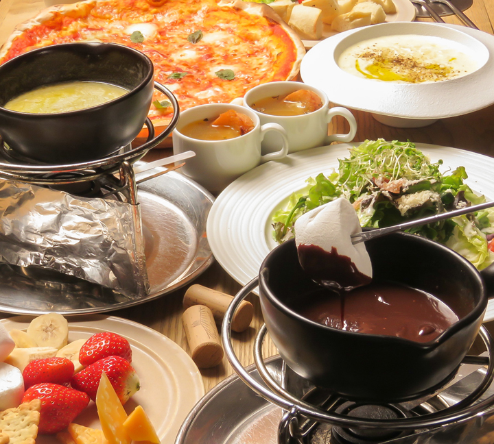 【2/7〜15】<br>バレンタインシェアディナーコース